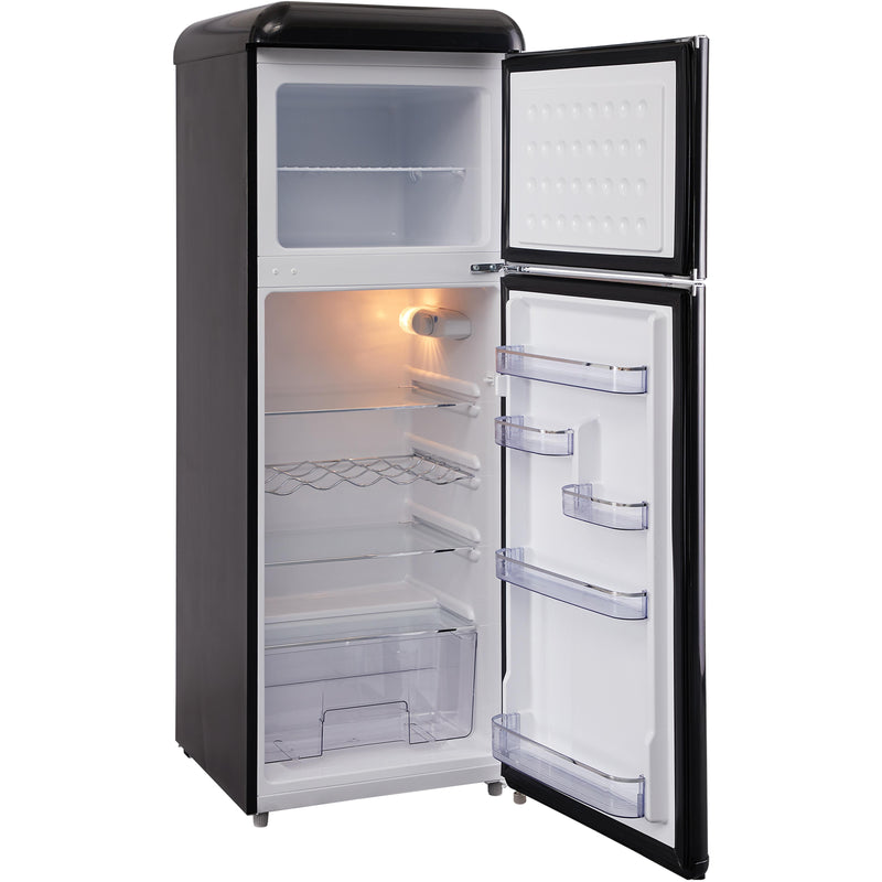 Epic 24-inch, 7.5 cu.ft. Freestanding Top Freezer Refrigerator ERR82BL-1 IMAGE 2