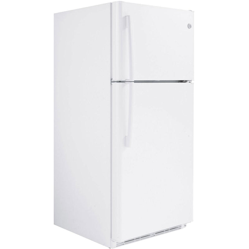 GE 30-inch 18 cu. ft. Top Freezer Refrigerator GTE18FTLKWW IMAGE 2