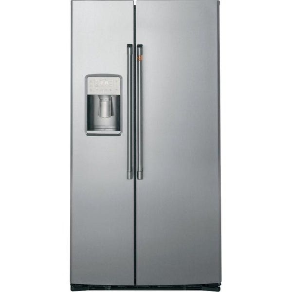 Caf 36 inch 21.9 cu. ft. Counter Depth Side by Side Refrigerator CZS