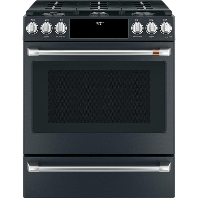Café 30-inch Slide-In Dual Fuel Range with Warming Drawer CC2S900P3MD1 IMAGE 1