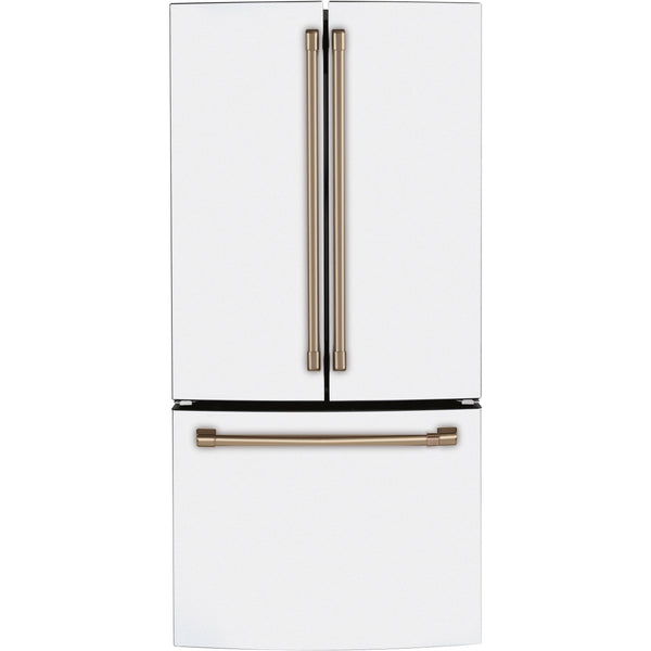 Café 33-inch, 18.6 cu. ft. Counter-Depth French 3-Door Refrigerator CWE19SP4NW2 IMAGE 1