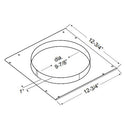 Zephyr Ventilation Accessories Caps/Louvers and Collars 54190054 IMAGE 1