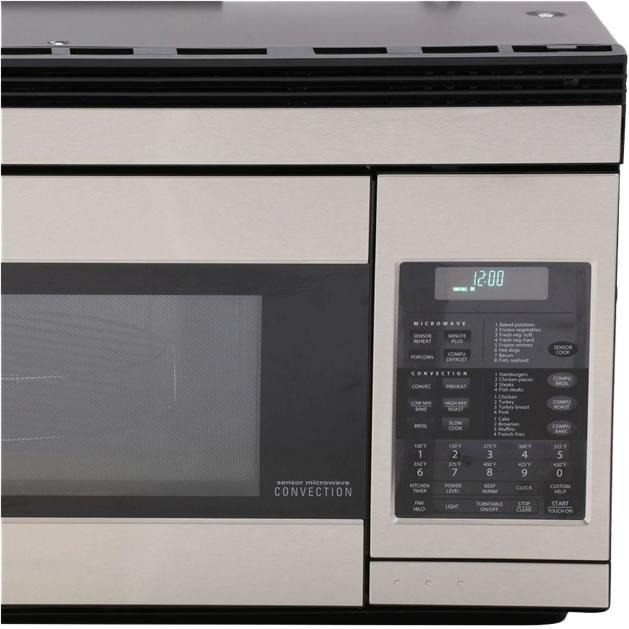 Sharp 30-inch, 1.1 cu. ft. Over-the-Range Microwave Oven with Convection R-1874-TY IMAGE 4
