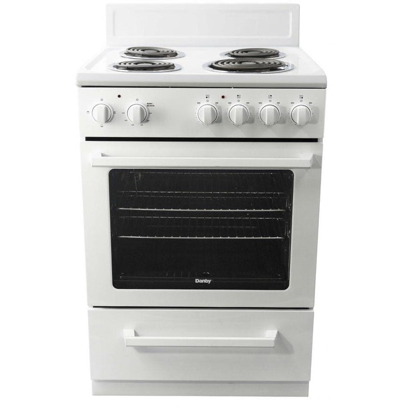 Danby 24-inch Freestanding Electric Range with Even Baking DERM240WC IMAGE 2