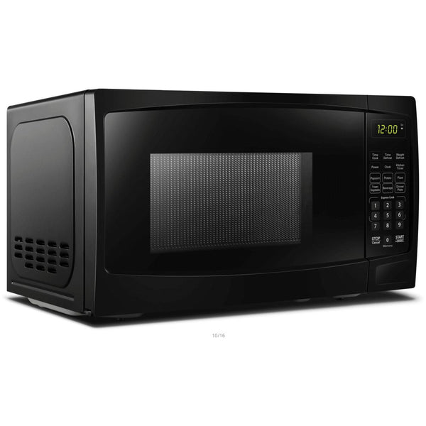 Danby 17-inch, 0.7 cu.ft. Countertop Microwave Oven with Auto Defrost DBMW0720BBB IMAGE 1