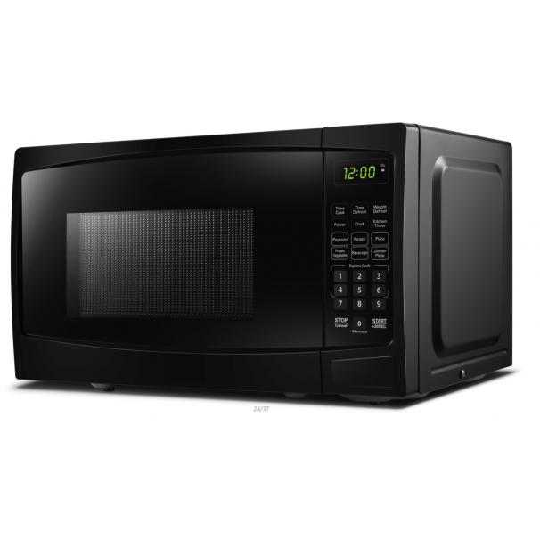 Danby 20-inch, 1.1 cu.ft. Countertop Microwave Oven with Auto Defrost DBMW1120BBB IMAGE 2