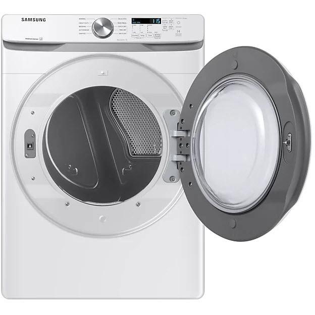 Samsung 7.5 cu.ft. Electric Dryer with Smart Care DVE45T6005W/AC IMAGE 2