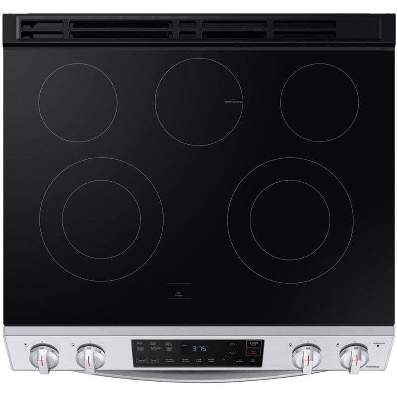 Samsung 30-inch Slide-in Electric Range with Wi-Fi Connectivity NE63T8111SS/AC IMAGE 8