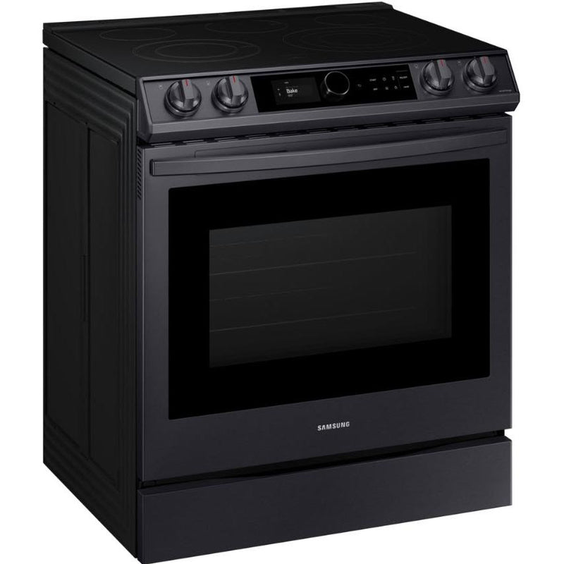 Samsung 30-inch Slide-in Electric Range with Wi-Fi Connectivity NE63T8711SG/AC IMAGE 2