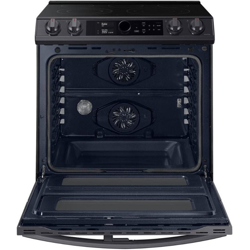 Samsung 30-inch Slide-in Electric Range with Wi-Fi Connectivity NE63T8751SG/AC IMAGE 4