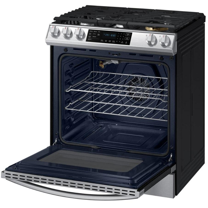 Samsung 30-inch Slide-in Gas Range with Wi-Fi Connect NX60T8511SS/AA IMAGE 7
