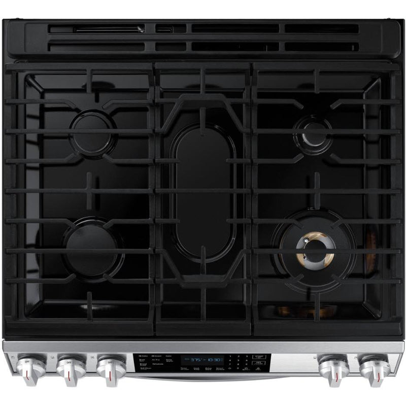 Samsung 30-inch Slide-in Gas Range with Wi-Fi Connect NX60T8511SS/AA IMAGE 8