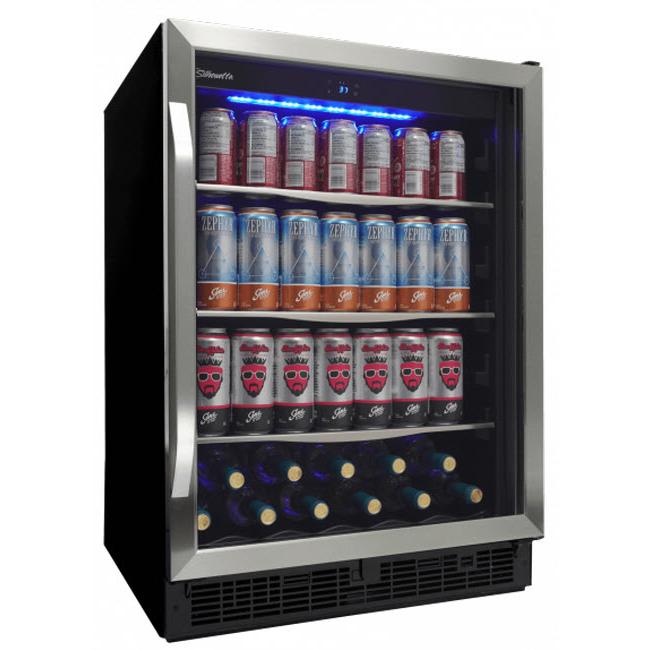 Silhouette Riccotta Freestanding Combination Beverage Center SBC057D1BSS IMAGE 4