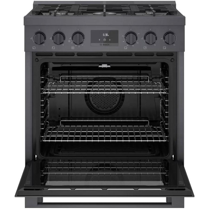 Bosch 30-inch Freestanding Gas Range with Convection Technology HGS8045UC IMAGE 11