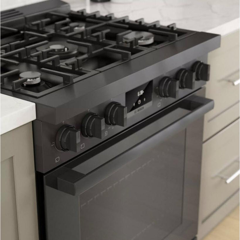 Bosch 30-inch Freestanding Gas Range with Convection Technology HGS8045UC IMAGE 6