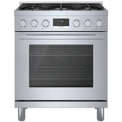 Bosch 30-inch Freestanding Gas Range with Convection Technology HGS8055UC IMAGE 1