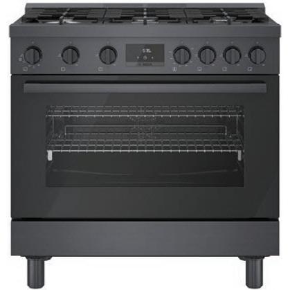 Bosch 36-inch Freestanding Gas Range with Convection Technology HGS8645UC IMAGE 1