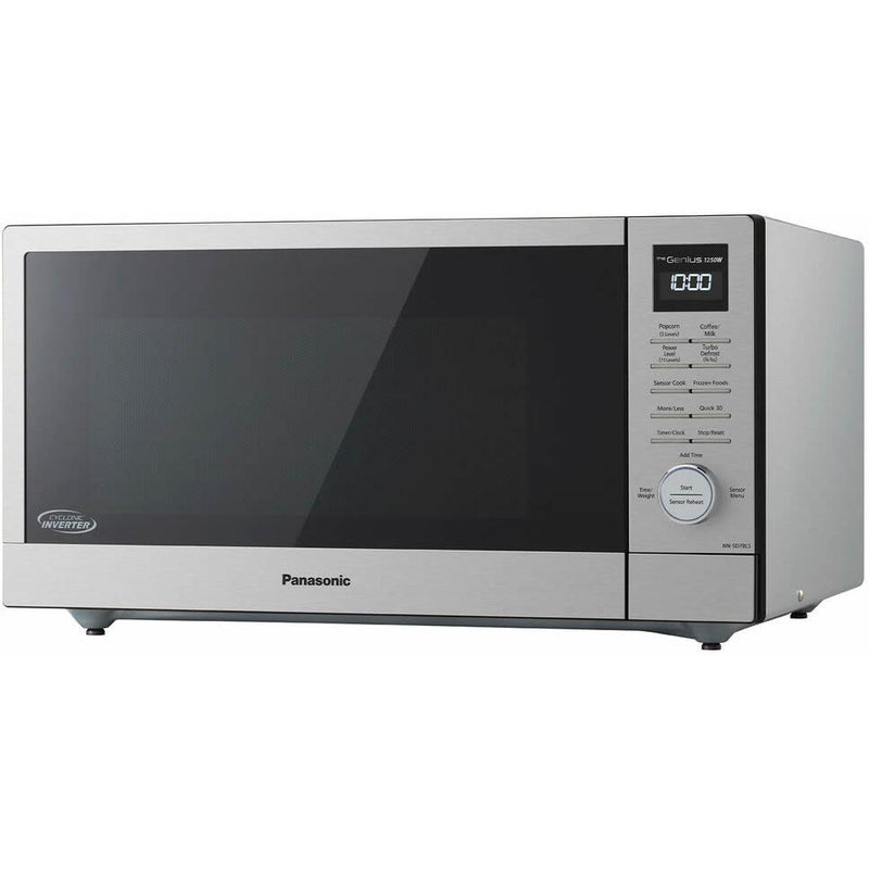 Panasonic 1.6 cu. ft. Countertop Microwave Oven with Inverter Technology NN-SD78LS IMAGE 3