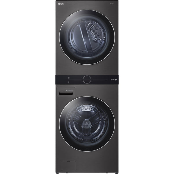 LG Stacked Washer/Dryer Electric Laundry Center with TurboWash™ 360 Technology WKEX200HBA IMAGE 1