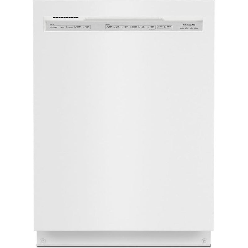 KitchenAid 24-inch Built-in Dishwasher with Sani Rinse® Option KDFE204KWH IMAGE 1