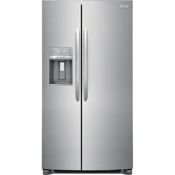 Frigidaire Gallery 36-inch, 25.6 cu.ft. Freestanding Side-by-Side Refrigerator with Ice and Water Dispensing System GRSS2652AF IMAGE 1