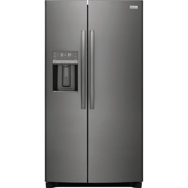 Frigidaire Gallery 36-inch, 22.3 cu.ft. Counter-Depth Side-by-Side Refrigerator with Ice and Water Dispensing System GRSC2352AD IMAGE 1