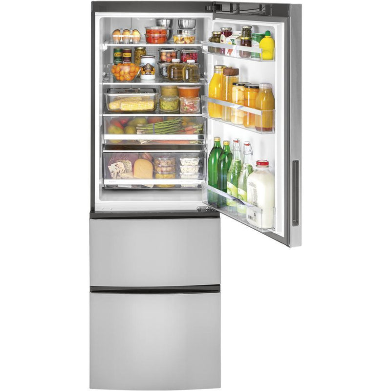 GE 24-inch, 11.9 cu. ft. Counter-Depth Bottom Freezer Refrigerator GLE12HSPSS IMAGE 2