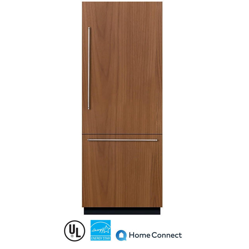 Bosch 30-inch, 16 cu.ft. Built-in Bottom Freezer Refrigerator with Home Connect™ B30IB905SP IMAGE 2