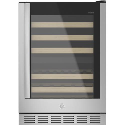 GE Profile 44-Bottle Wine Cooler with Dual Zone PWS06DSPSS IMAGE 1