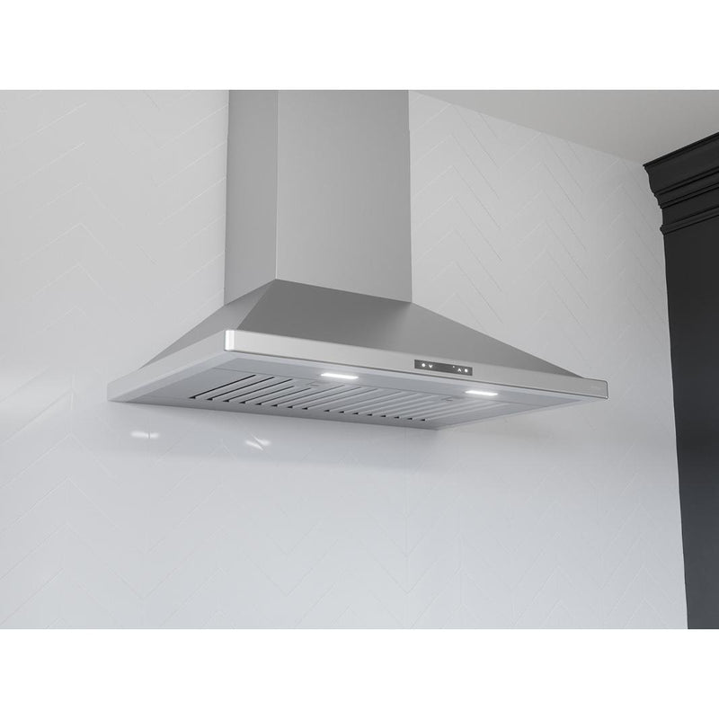 Zephyr 42-inch Venezia Wall Mount Range Hood ZVE-E42DS IMAGE 3