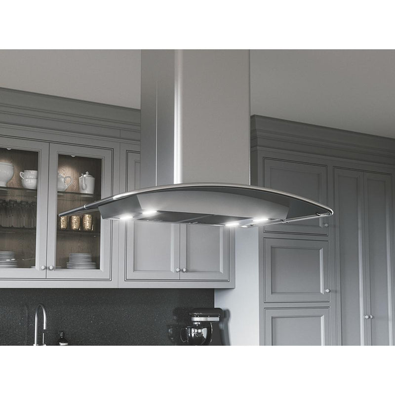 Zephyr 36-inch Milano Series Island Hood ZML-M90CS IMAGE 3