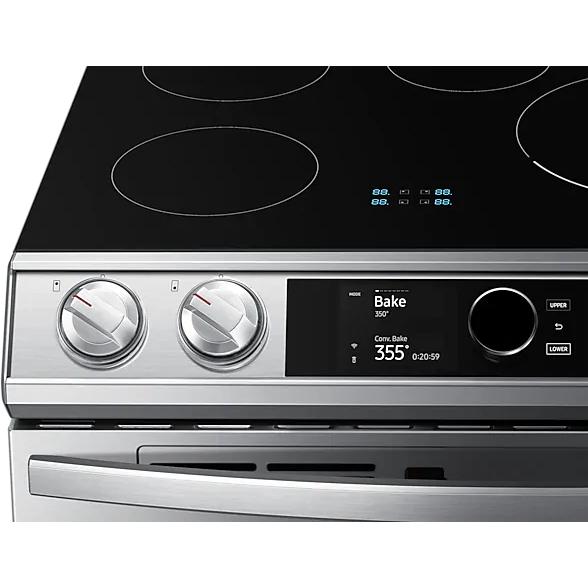 Samsung 30-inch Slide-in Electric Induction Range with WI-FI Connect NE63T8951SS/AC IMAGE 18