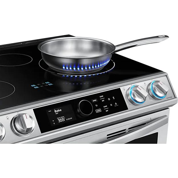Samsung 30-inch Slide-in Electric Induction Range with WI-FI Connect NE63T8951SS/AC IMAGE 20