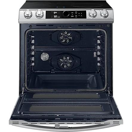 Samsung 30-inch Slide-in Electric Induction Range with WI-FI Connect NE63T8951SS/AC IMAGE 6