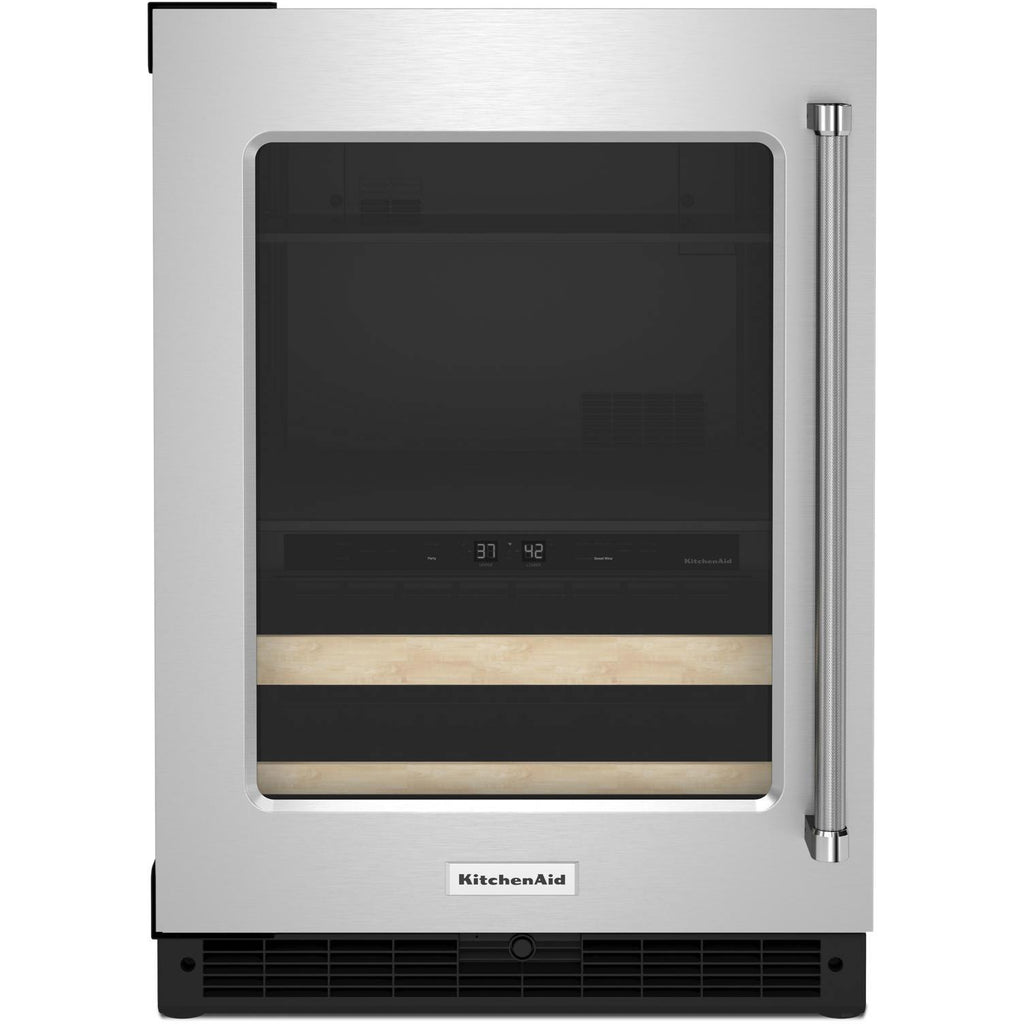 Kitchenaid built in wine hot sale cooler