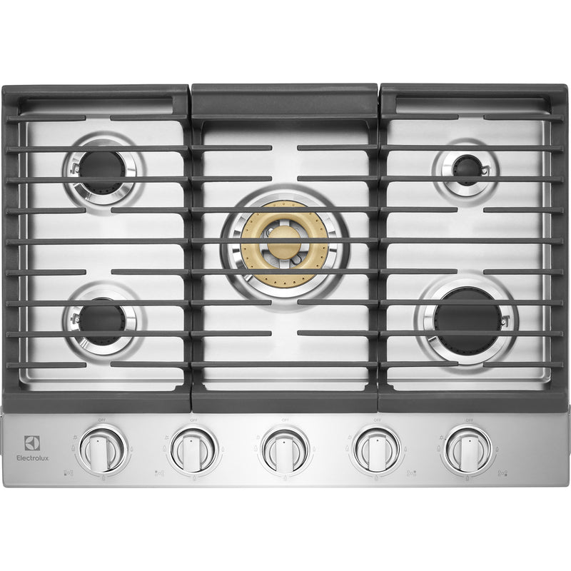 Electrolux 30-inch Built-in Gas Cooktop ECCG3068AS IMAGE 1