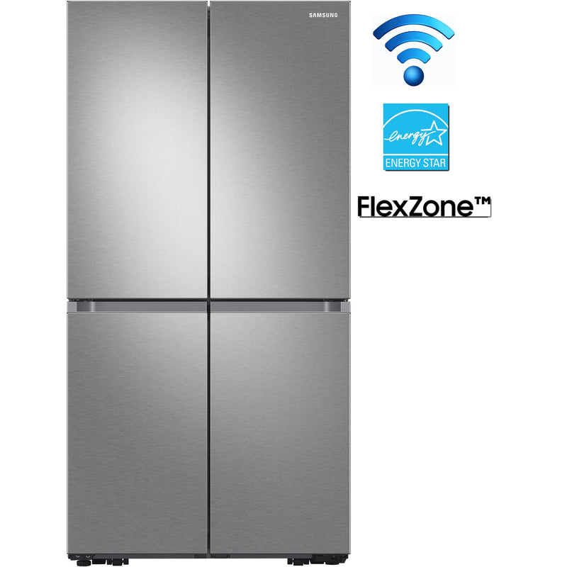 Samsung 36-inch, 29.2 cu.ft. French 4-Door Refrigerator with Dual Ice Maker RF29A9071SR/AC IMAGE 2