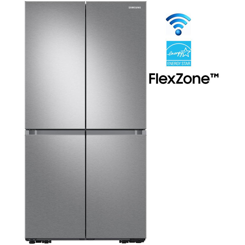 Samsung 36-inch, 22.9 cu.ft. Counter-Depth French 4-Door Refrigerator with Dual Ice Maker RF23A9071SR/AC IMAGE 2