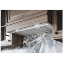 Zephyr 36-inch Monsoon Mini Hood Insert AK9134BS IMAGE 2