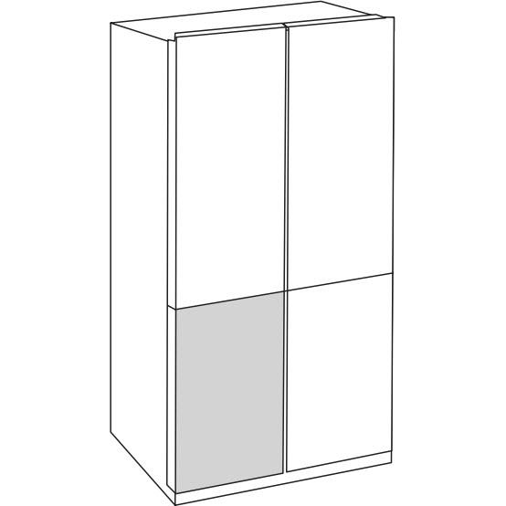 Samsung BESPOKE 4-Door Flex™ Refrigerator Panel RA-F18DBBQN/AA IMAGE 3