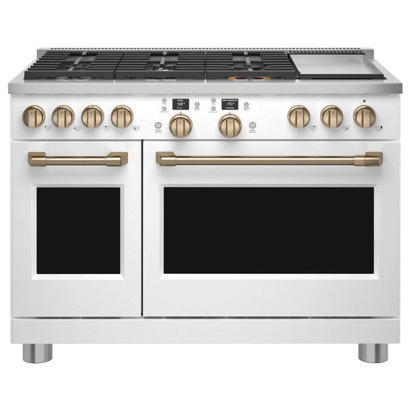 Café 48-inch Freestanding Dual-Fuel Range with 6 Burners and Griddle C2Y486P4TW2 IMAGE 1