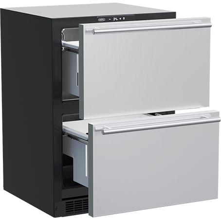 Marvel 24-inch built-in drawers refrigerator MLDR224-SS61A IMAGE 2