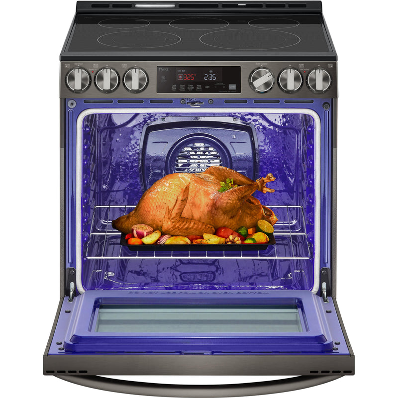 LG 30-inch Slide-in Electric Range with Air Fry Technology LSEL6333D IMAGE 3