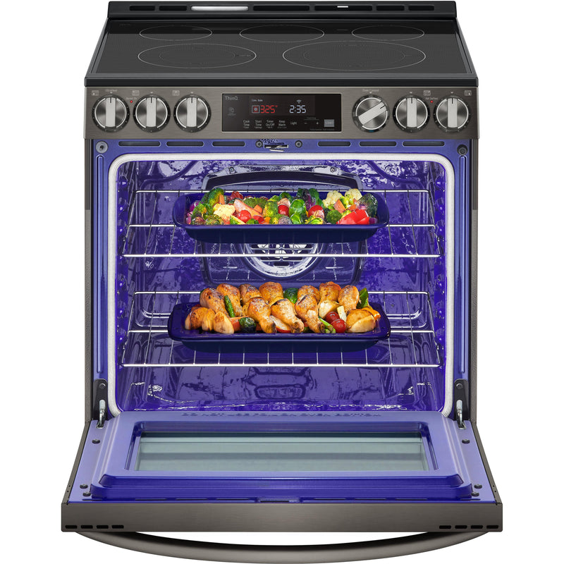 LG 30-inch Slide-in Electric Range with Air Fry Technology LSEL6333D IMAGE 4