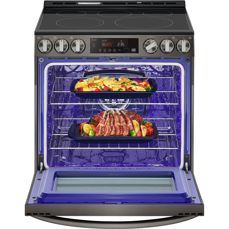 LG 30-inch Slide-in Electric Range with Air Fry Technology LSEL6333D IMAGE 5