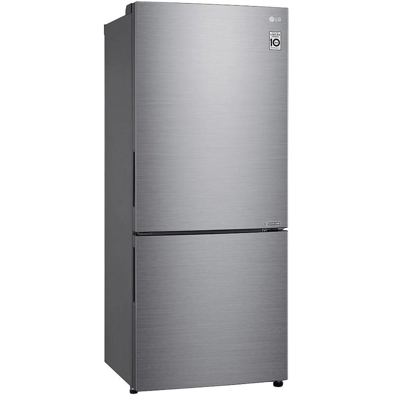 LG 28-inch, 14.7 cu.ft. Counter-Depth Bottom Freezer Refrigerator with Multi-Air Flow Cooling LBNC15251V IMAGE 13