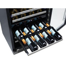 Zephyr Presrv™ 5.3 cu. ft. 46-bottle Wine Cooler with Dual Zone PRW24C02AG-ADA IMAGE 6