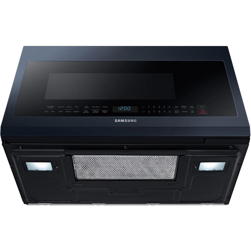 Samsung 30-inch, 1.2 cu.ft. Over-the-Range Microwave Oven with Sensor Cook ME21A706BQN/AC IMAGE 7