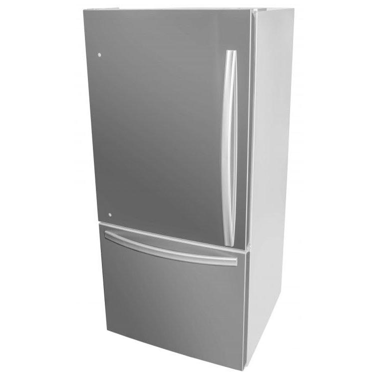 Danby 30-inch, 18.7 cu.ft. Freestanding Bottom Freezer Refrigerator with LED Lighting DBM187E1SSDB IMAGE 2