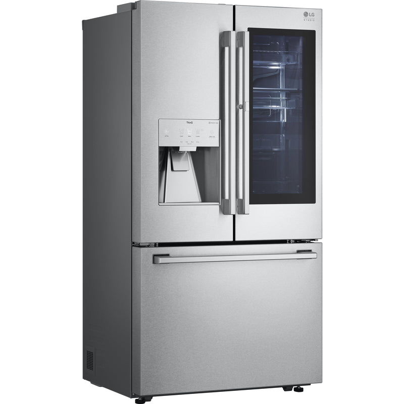 LG STUDIO 36-inch, 23.5 cu.ft. Freestanding French 3-Door Refrigerator with Wi-Fi Connect SRFVC2416S IMAGE 11